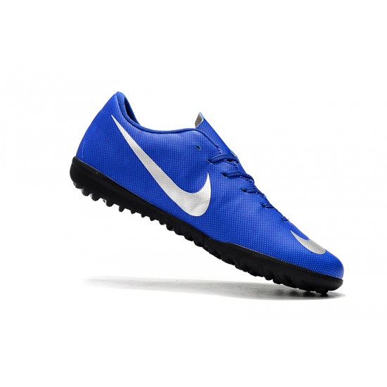 Kopačky Nike Vaporx 12CLUB TF Modrý Stříbrný