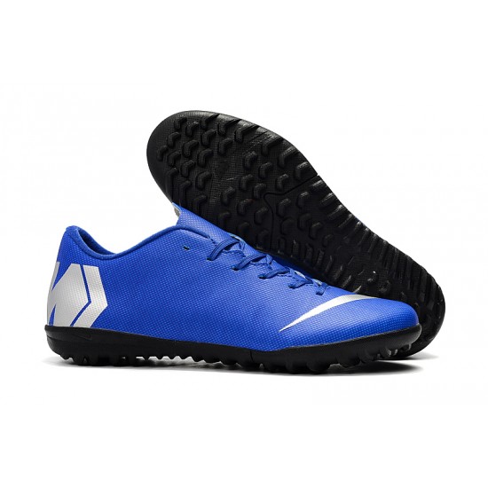 Kopačky Nike Vaporx 12CLUB TF Modrý Stříbrný