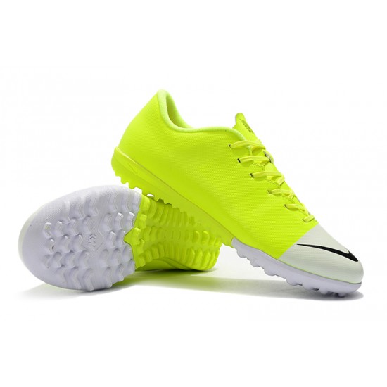 Kopačky Nike Vaporx 12CLUB TF Neon Zelená Bílý