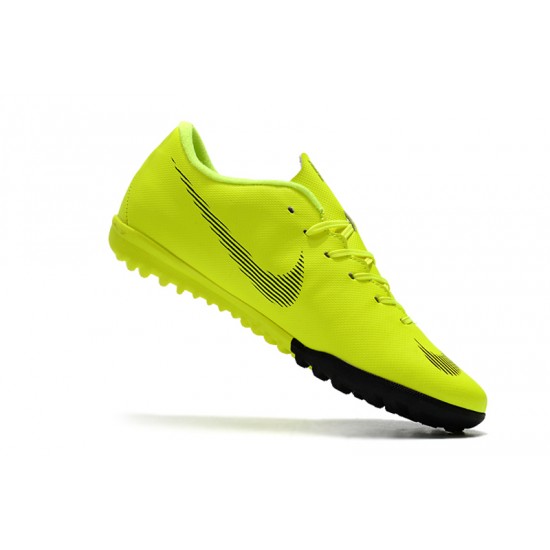 Kopačky Nike Vaporx 12CLUB TF Neon Zelená