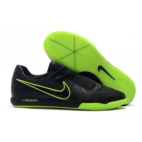 Kopačky Nike Zoom Phantom VNM Pro IC Černá Zelená