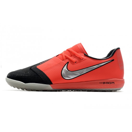 Kopačky Nike Zoom Phantom VNM Pro TF Červené Černá Stříbrný