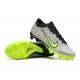 Kopačky Nike Air Zoom Mercurial Vapor XV Elite FG Low-top Černá Sliver Zelená