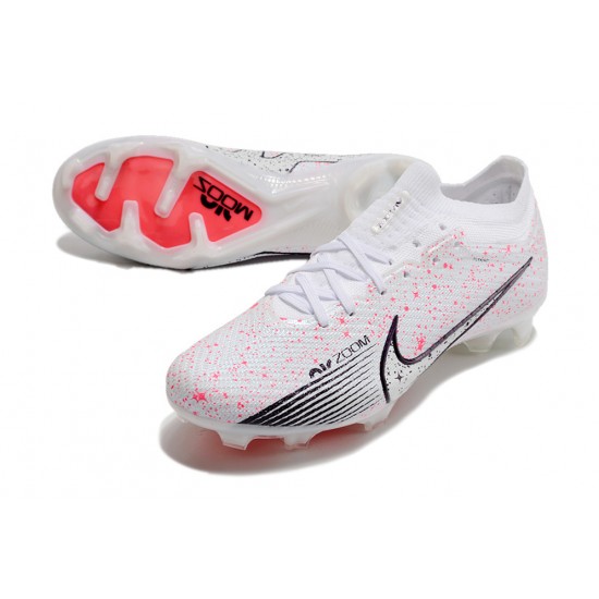 Kopačky Nike Air Zoom Mercurial Vapor XV Elite FG Low-top Růžový Bílý Černá