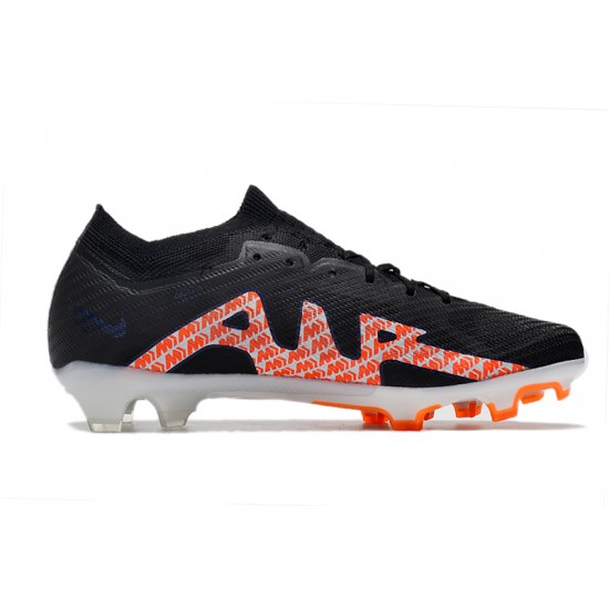 Kopačky Nike Air Zoom Mercurial Vapor XV Elite FG Low-top Bílý Oranžovýý Černá