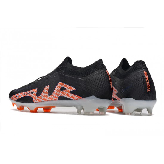 Kopačky Nike Air Zoom Mercurial Vapor XV Elite FG Low-top Bílý Oranžovýý Černá