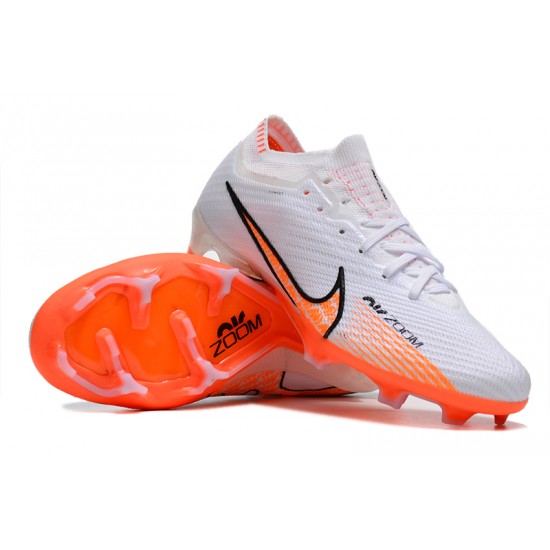 Kopačky Nike Air Zoom Mercurial Vapor XV Elite FG Low-top Bílý Oranžovýý