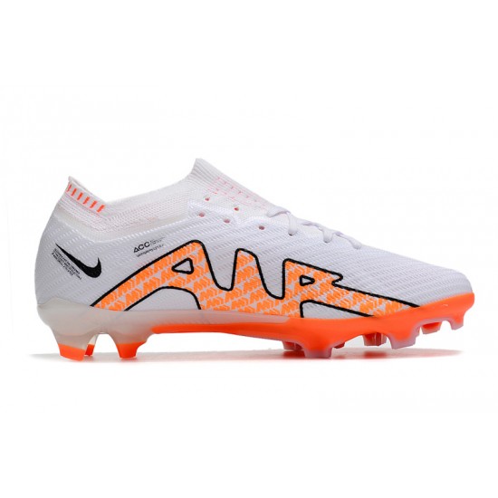 Kopačky Nike Air Zoom Mercurial Vapor XV Elite FG Low-top Bílý Oranžovýý