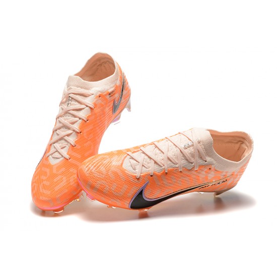 Kopačky Nike Air Zoom Mercurial Vapor XV Elite FG Oranžovýý Černá Low-top