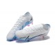 Kopačky Nike Air Zoom Mercurial Vapor XV Elite FG Bílý Modrý Růžový Low-top