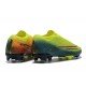 Kopačky Nike Mercurial Dream Speed 002 Vapor 13 Elite FG Žlutý Zelená Oranžovýý Černá Low-top