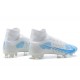 Kopačky Nike Mercurial Superfly 8 Elite FG High-top Modrý Bílý