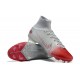 Kopačky Nike Mercurial Superfly 8 Elite FG High-top Sliver Červené