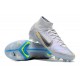 Kopačky Nike Mercurial Superfly 8 Elite FG High-top Bílý Modrý Multi