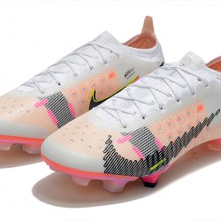 Kopačky Nike Mercurial Superfly 8 Elite FG Low-top Bílý Růžový