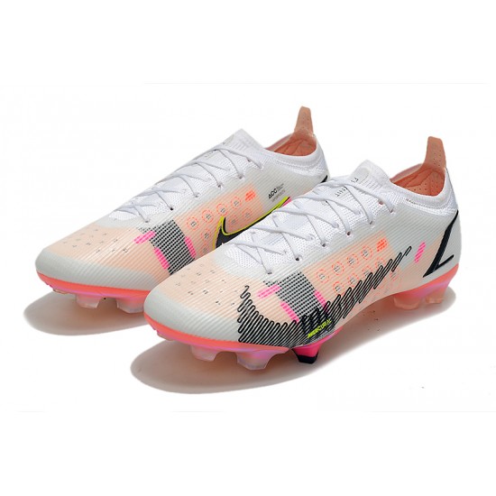 Kopačky Nike Mercurial Superfly 8 Elite FG Low-top Bílý Růžový