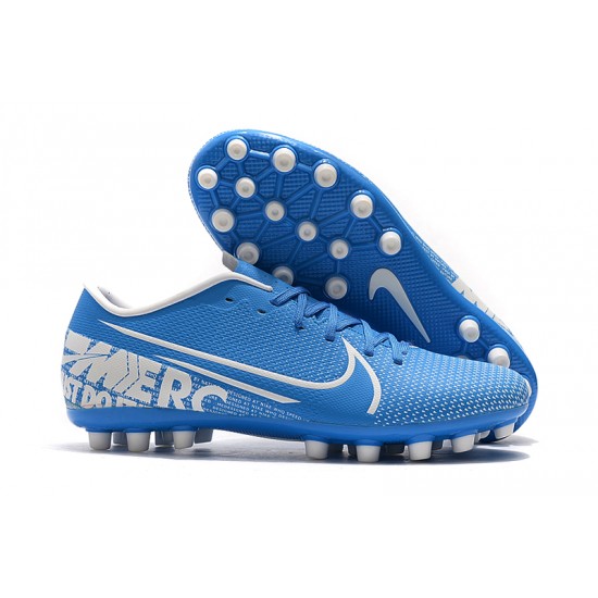 Kopačky Nike Mercurial Vapor 13 Academy AG-R Low-top Modrý