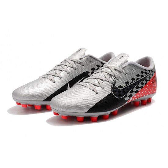 Kopačky Nike Mercurial Vapor 13 Academy AG-R Low-top Šedá Černá Červené