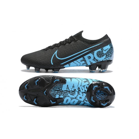 Kopačky Nike Mercurial Vapor 13 Elite FG Černá Modrý Low-top