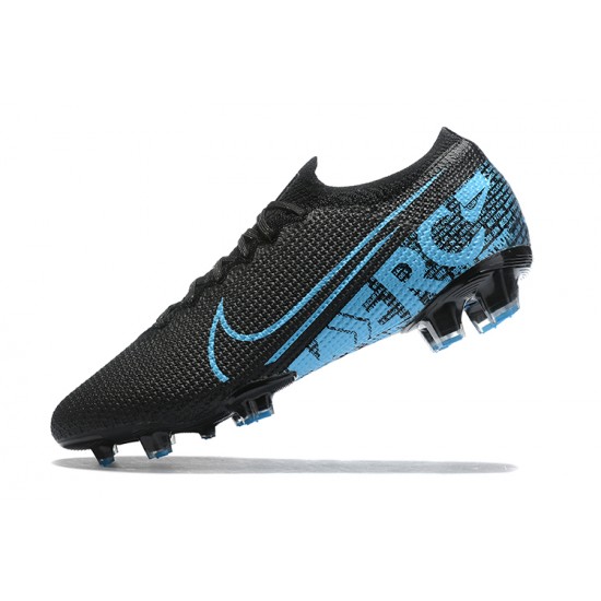 Kopačky Nike Mercurial Vapor 13 Elite FG Černá Modrý Low-top