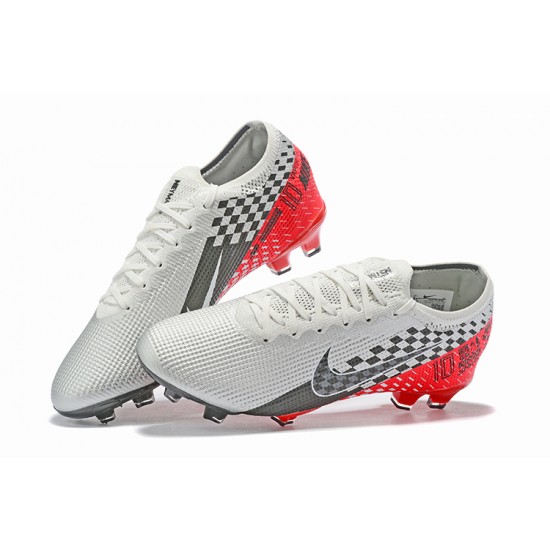 Kopačky Nike Mercurial Vapor 13 Elite FG Černá Červené Bílý Low-top