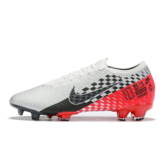 Kopačky Nike Mercurial Vapor 13 Elite FG Černá Červené Bílý Low-top