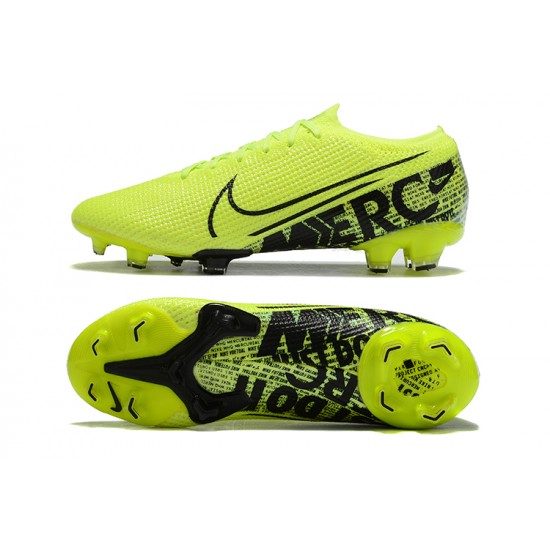 Kopačky Nike Mercurial Vapor 13 Elite FG Zelená Černá Low-top