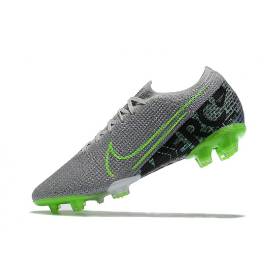 Kopačky Nike Mercurial Vapor 13 Elite FG Zelená Šedá Černá Low-top