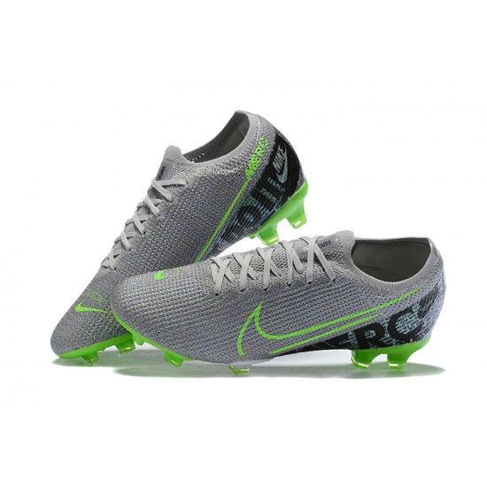 Kopačky Nike Mercurial Vapor 13 Elite FG Zelená Šedá Černá Low-top