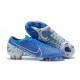 Kopačky Nike Mercurial Vapor 13 Elite FG LightModrý Bílý Low-top