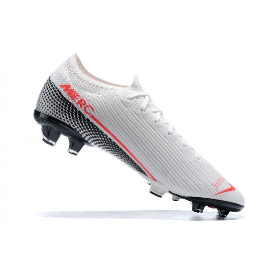 Kopačky Nike Mercurial Vapor 13 Elite FG LightOranžovýý Černá Bílý Low-top