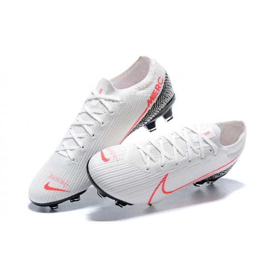 Kopačky Nike Mercurial Vapor 13 Elite FG LightOranžovýý Černá Bílý Low-top