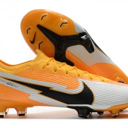 Kopačky Nike Mercurial Vapor 13 Elite FG Low-Top Bílý Oranžovýý Černá