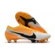 Kopačky Nike Mercurial Vapor 13 Elite FG Low-Top Bílý Oranžovýý Černá