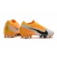 Kopačky Nike Mercurial Vapor 13 Elite FG Low-Top Bílý Oranžovýý Černá