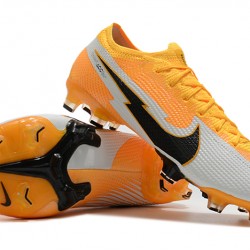 Kopačky Nike Mercurial Vapor 13 Elite FG Low-Top Bílý Oranžovýý Černá