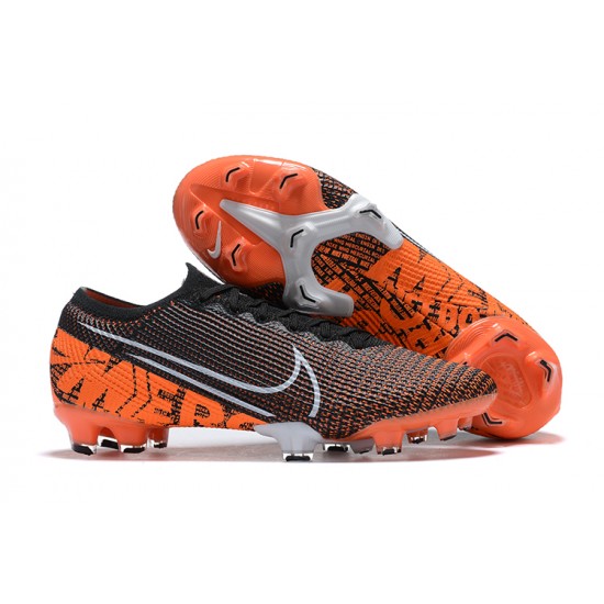 Kopačky Nike Mercurial Vapor 13 Elite FG Oranžovýý Černá Bílý Low-top