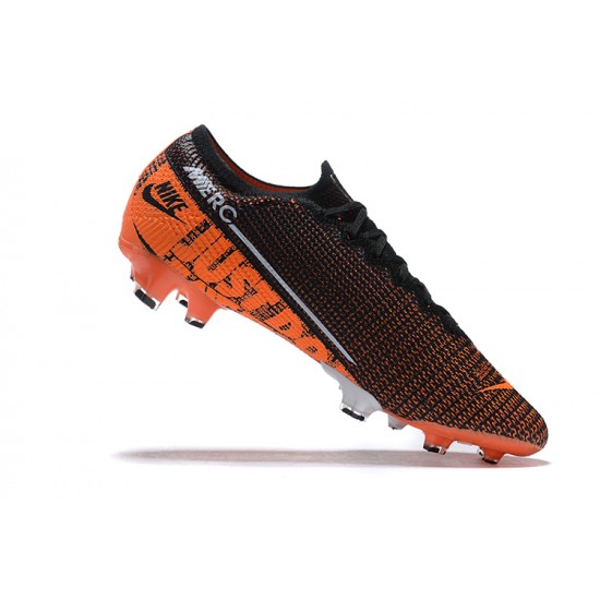 Kopačky Nike Mercurial Vapor 13 Elite FG Oranžovýý Černá Bílý Low-top