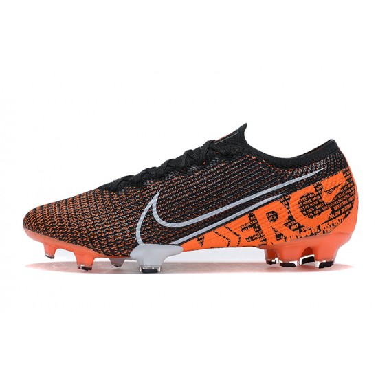 Kopačky Nike Mercurial Vapor 13 Elite FG Oranžovýý Černá Bílý Low-top