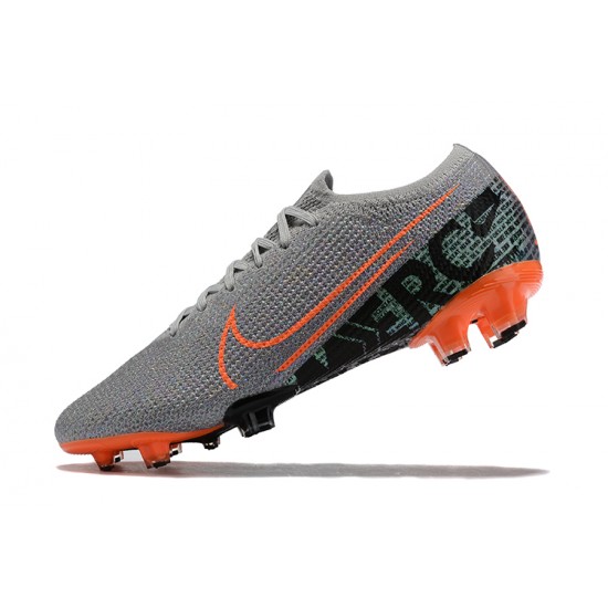 Kopačky Nike Mercurial Vapor 13 Elite FG Oranžovýý Šedá Černá Zelená Low-top