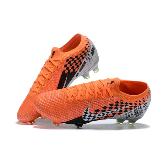 Kopačky Nike Mercurial Vapor 13 Elite FG Oranžovýý Šedá Černá Low-top