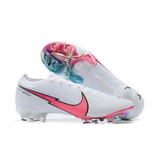 Kopačky Nike Mercurial Vapor 13 Elite FG Růžový Modrý Bílý Low-top