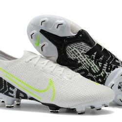 Kopačky Nike Mercurial Vapor 13 Elite FG Bílý LightZelená Černá Low-top