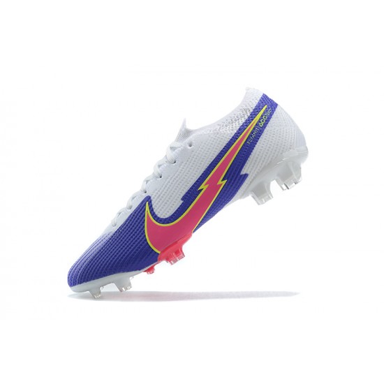 Kopačky Nike Mercurial Vapor 13 Elite FG Bílý Nachový Růžový Oranžovýý Low-top