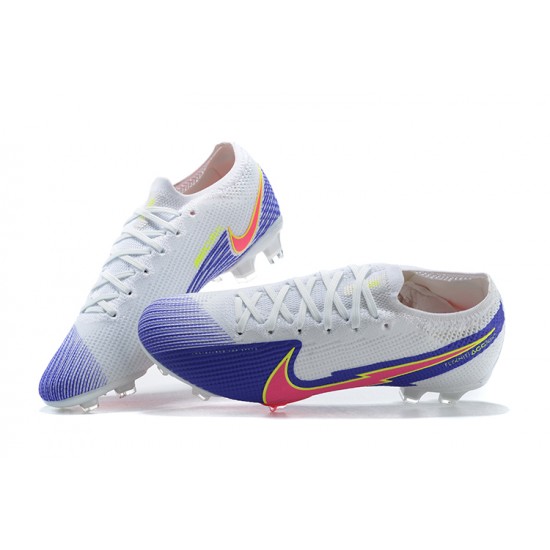 Kopačky Nike Mercurial Vapor 13 Elite FG Bílý Nachový Růžový Oranžovýý Low-top