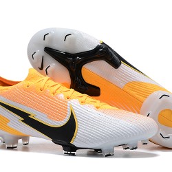 Kopačky Nike Mercurial Vapor 13 Elite FG Žlutý Oranžovýý Černá Bílý Low-top