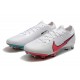 Kopačky Nike Mercurial Vapor 13 Elite Korea FG Low-Top Bílý Růžový Turqoise