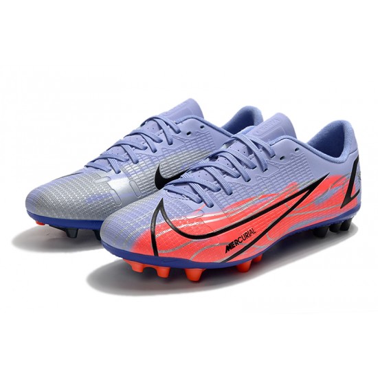 Kopačky Nike Mercurial Vapor 14 Academy AG Low-top Šedá Růžový