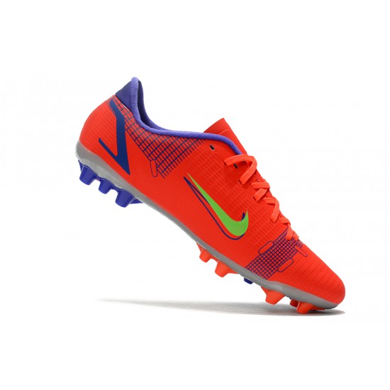 Kopačky Nike Mercurial Vapor 14 Academy AG Low-top Červené Šedá