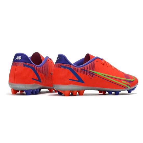 Kopačky Nike Mercurial Vapor 14 Academy AG Low-top Červené Šedá